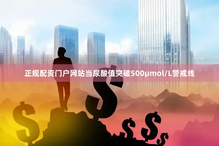 正规配资门户网站当尿酸值突破500μmol/L警戒线